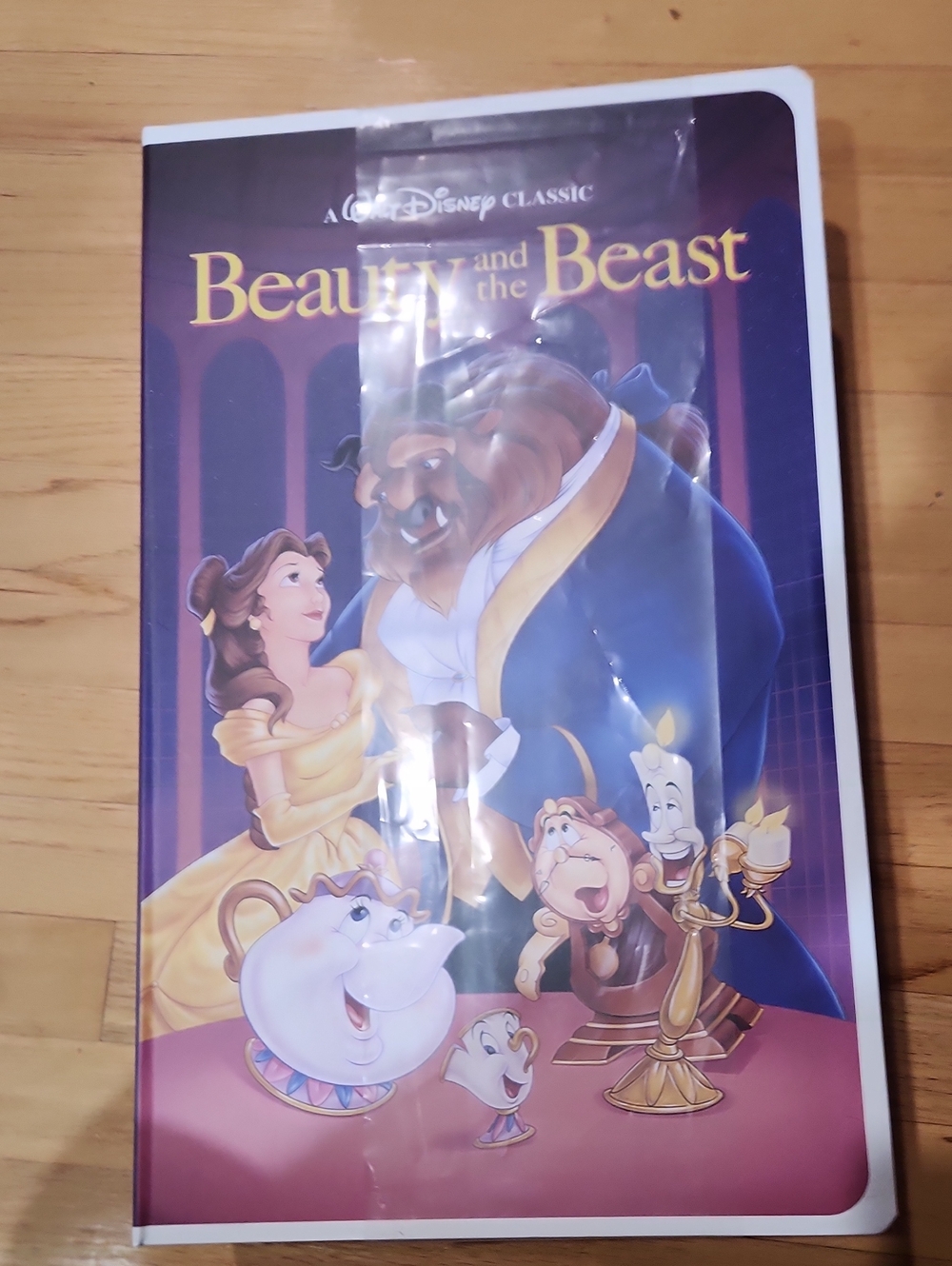 Beauty And The Beast VhS Blanket